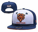 Chicago Bears Team Logo Adjustable Hat YD (2),baseball caps,new era cap wholesale,wholesale hats